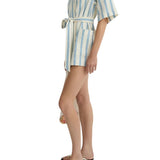 Bondi Born Finn Wrap Tunic - Vermillion