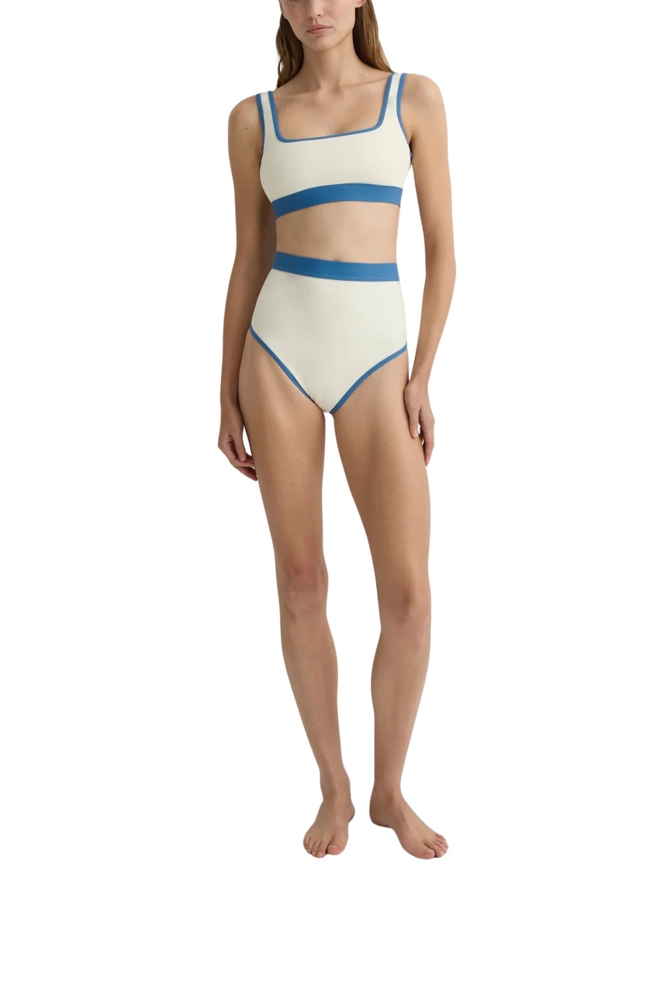 Bondi Born Hayden Bikini Top - Vermillion