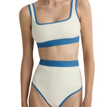 Bondi Born Jayde Bikini Top - Vermillion