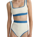 Bondi Born Jayde Bikini Top - Vermillion