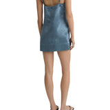 Bondi Born Kobe Mini Slip Dress - Vermillion