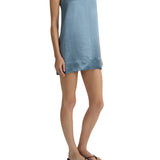 Bondi Born Kobe Mini Slip Dress - Vermillion