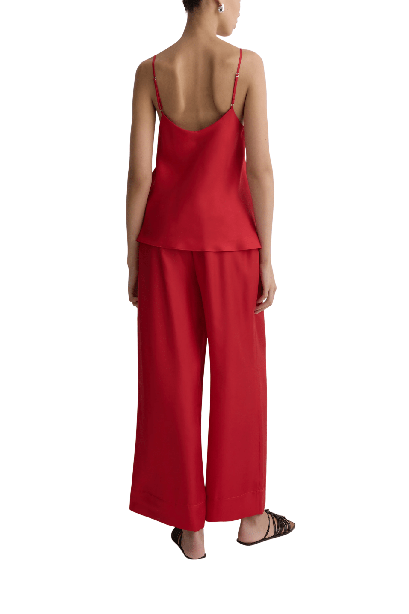 Bondi Born Marfa Silk Camisole - Vermillion