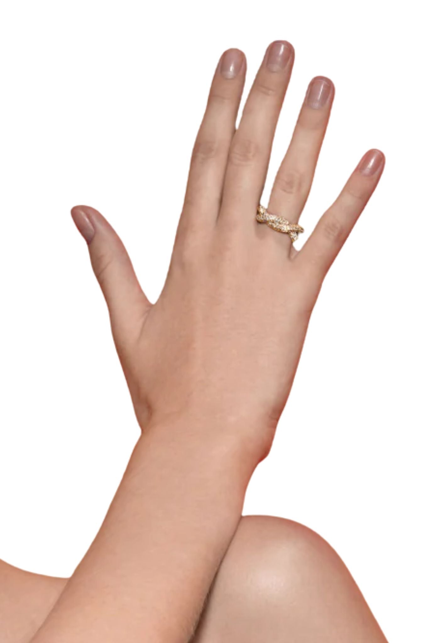 Boochier Diamond Ties Ring - Vermillion