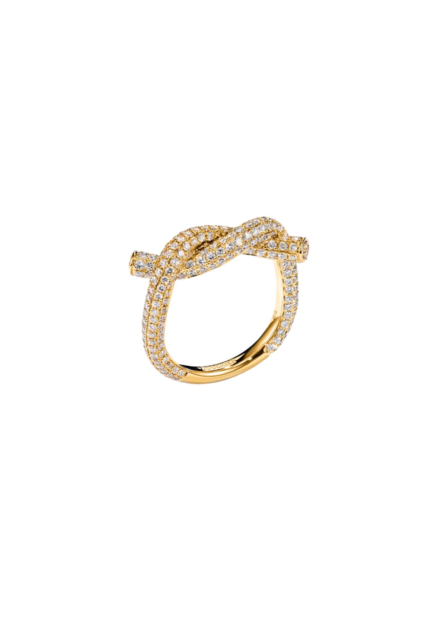 Boochier Diamond Ties Ring - Vermillion