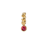 Boochier Slinkee Drop Earrings - Vermillion