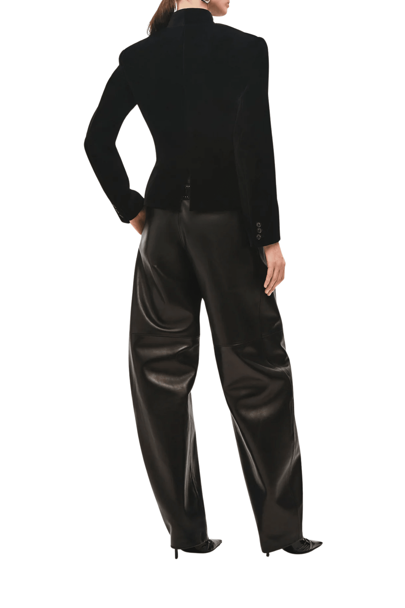 Brandon Maxwell Alora Jacket - Vermillion