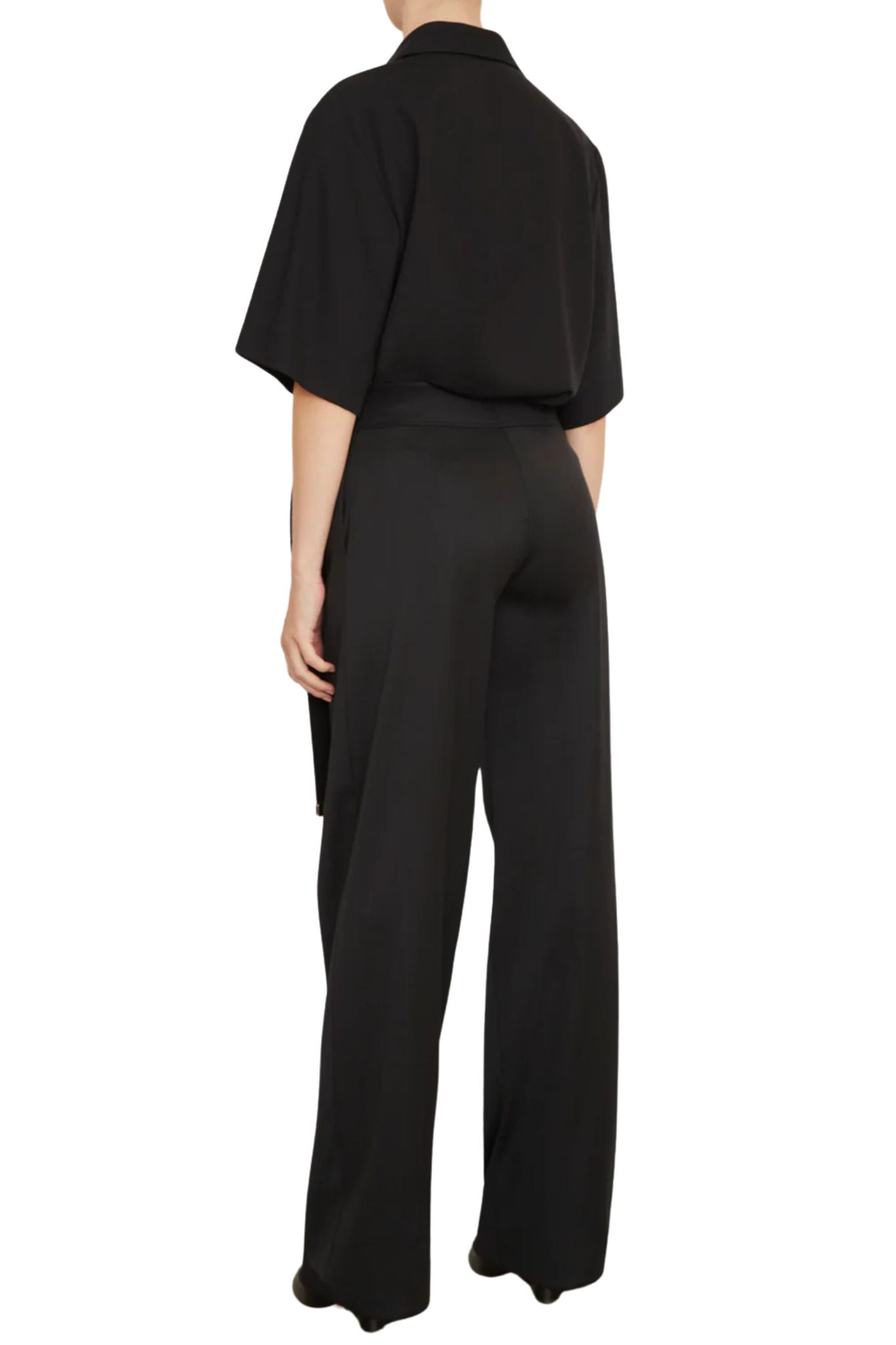 Brandon Maxwell Ashton Relaxed Fit Pant - Vermillion