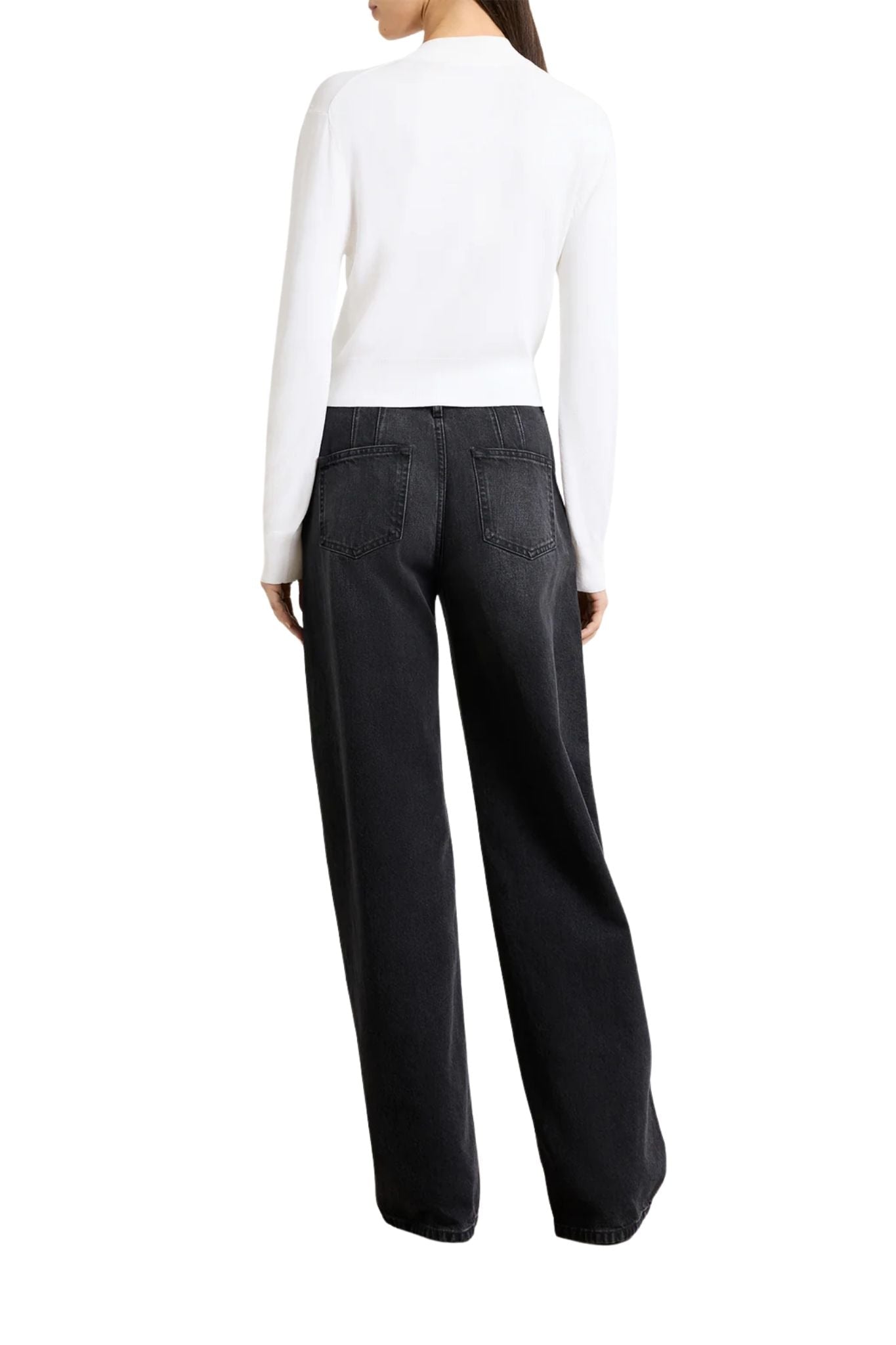 Brandon Maxwell Aubrey Cardigan - Vermillion