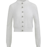 Brandon Maxwell Aubrey Cardigan - Vermillion