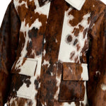 Brandon Maxwell Blaine Collared Jacket - Vermillion