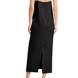 Brandon Maxwell Bridges Dress - Vermillion