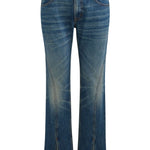 Brandon Maxwell Campbell 5 Pocket Jean w/ Spiral Seam - Vermillion