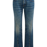 Brandon Maxwell Campbell 5 Pocket Jean w/ Spiral Seam - Vermillion