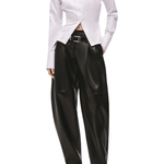 Brandon Maxwell Ceci Button Down - Vermillion