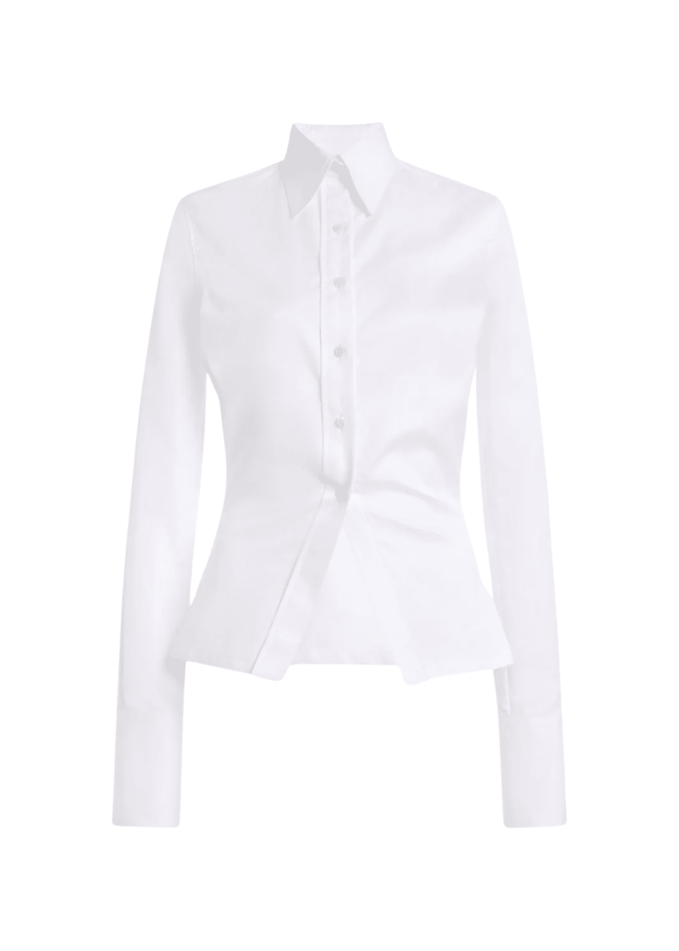 Brandon Maxwell Ceci Button Down - Vermillion