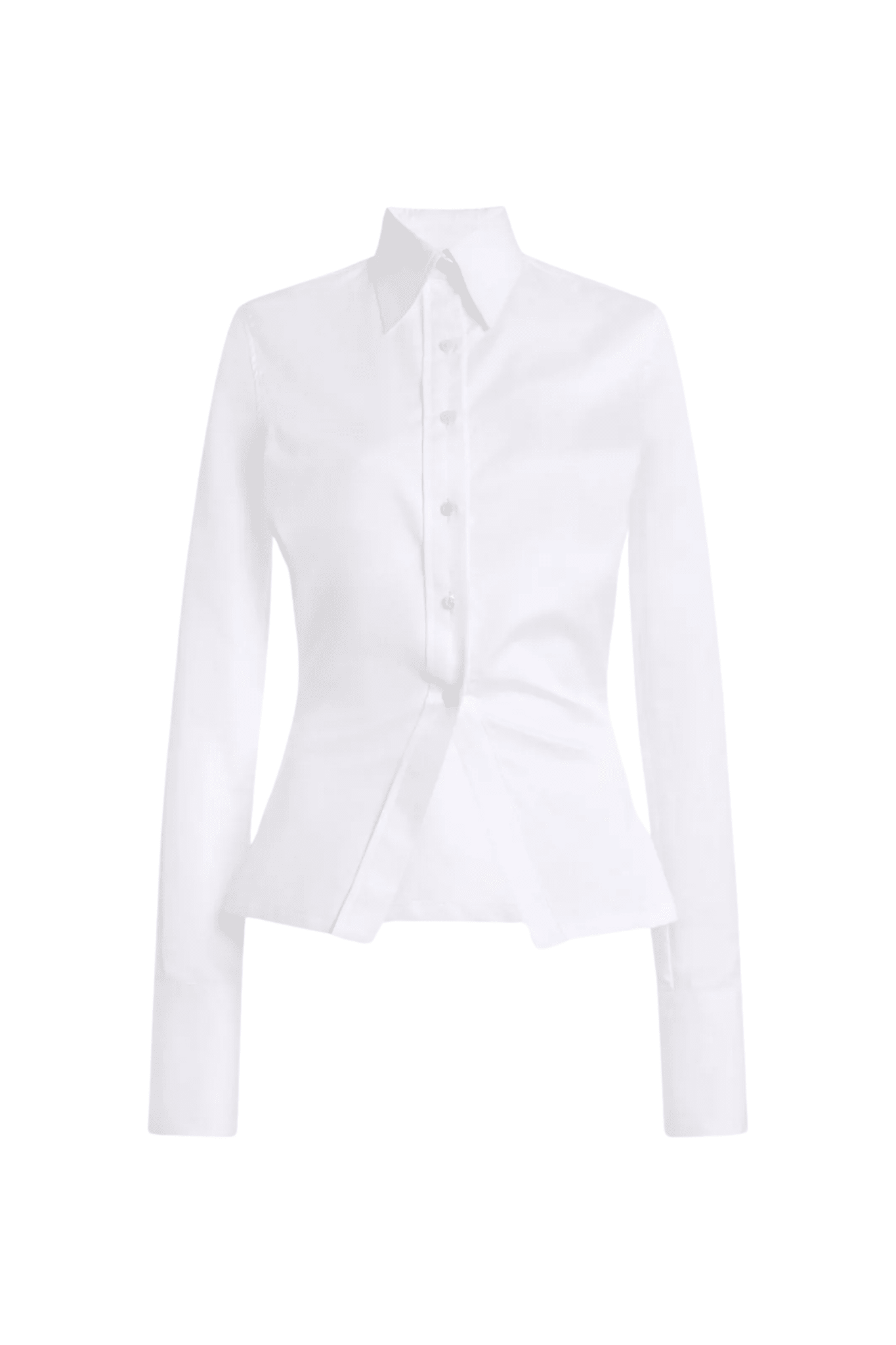 Brandon Maxwell Ceci Button Down - Vermillion