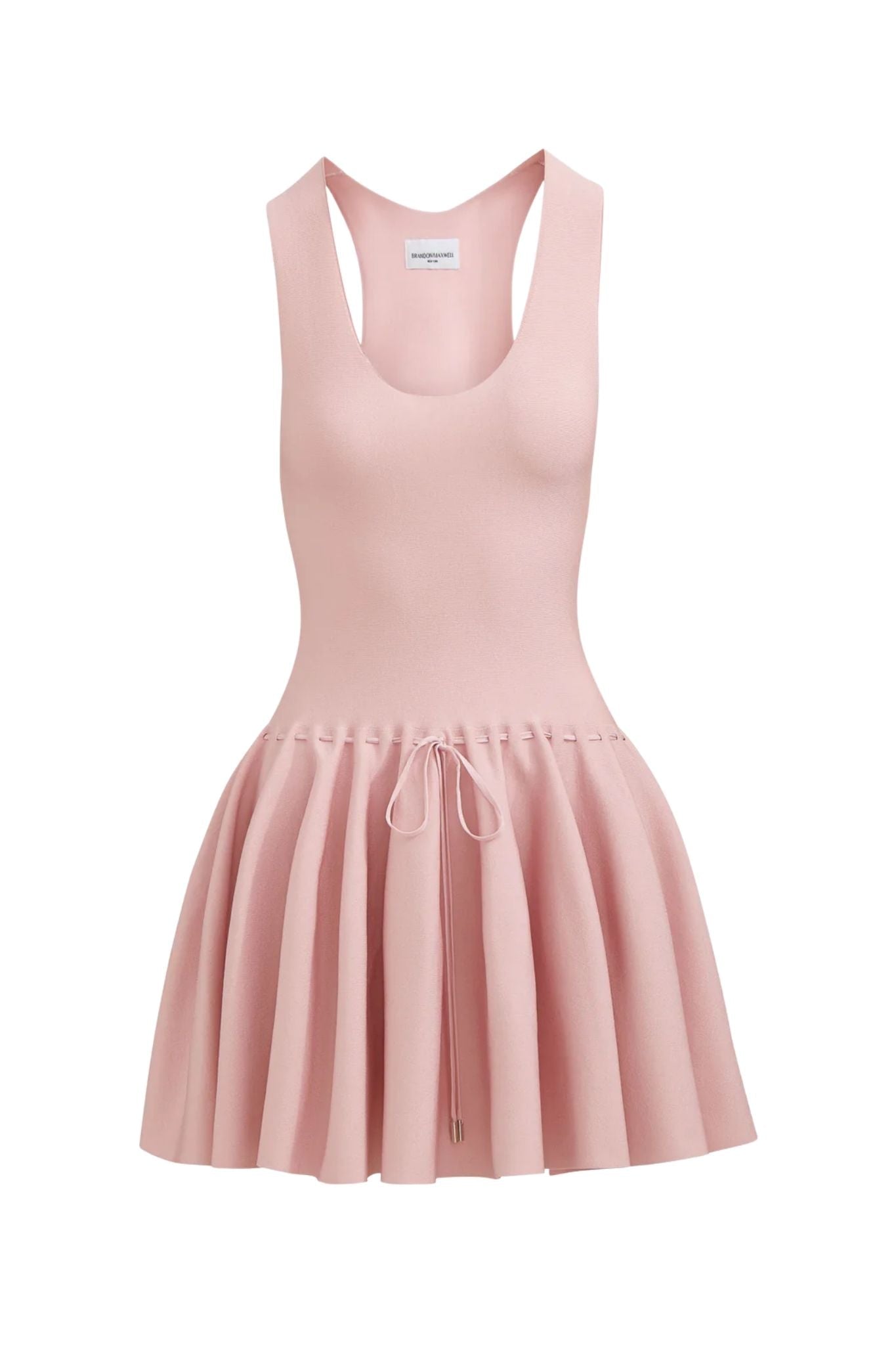 Brandon Maxwell Cleo Knit MIni Dress - Vermillion