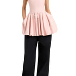 Brandon Maxwell Cleo Knit MIni Dress - Vermillion