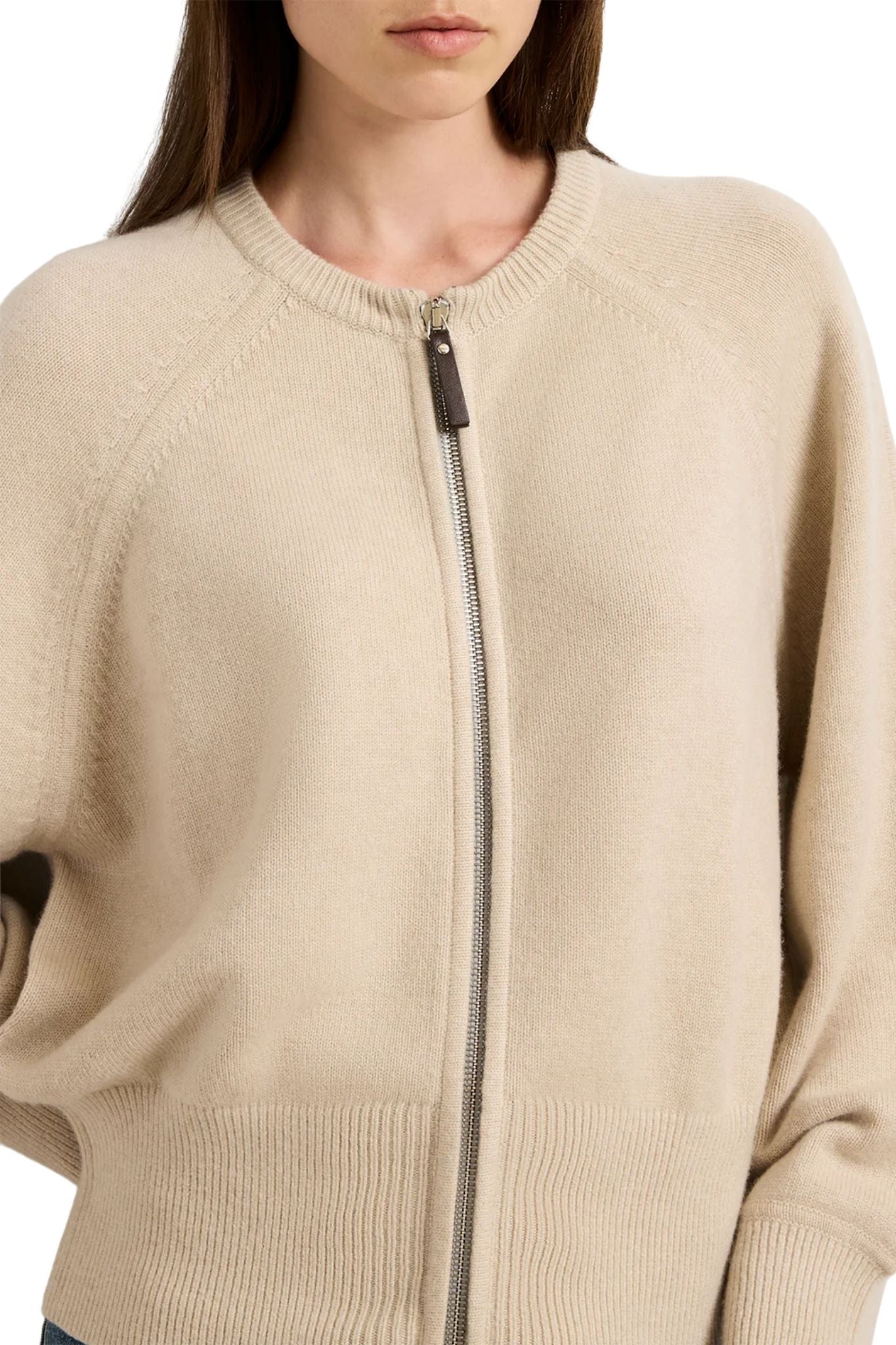 Brandon Maxwell Conrad Knit Jacket - Vermillion