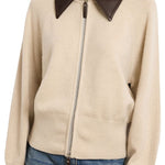 Brandon Maxwell Conrad Knit Jacket - Vermillion