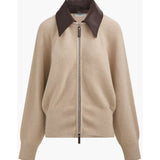 Brandon Maxwell Conrad Knit Jacket - Vermillion