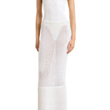 Brandon Maxwell Dahlia Knit Bodysuit - Vermillion