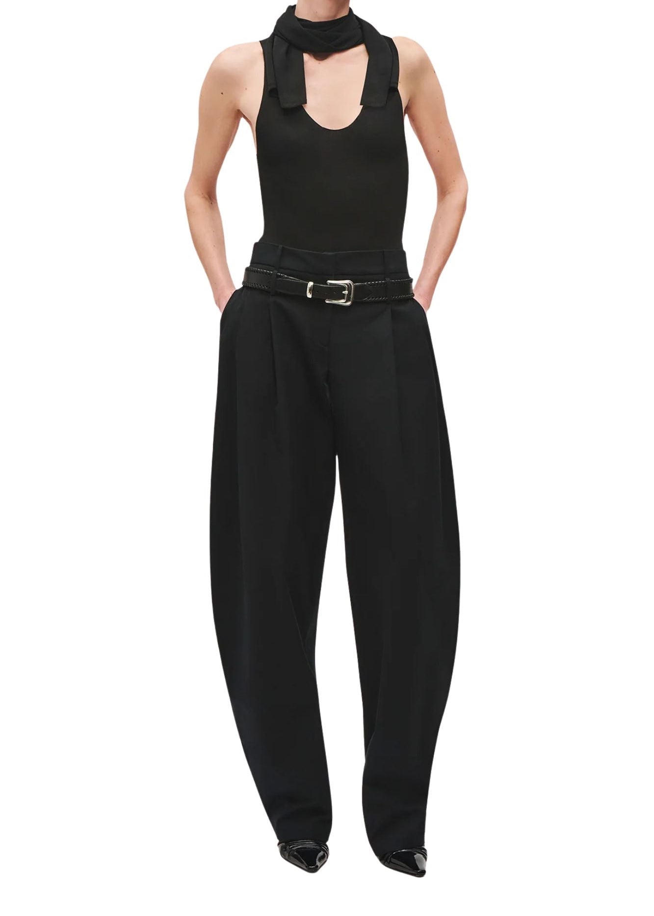 Brandon Maxwell Dean Pant - Vermillion