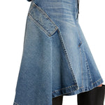 Brandon Maxwell Frankie Skirt - Vermillion