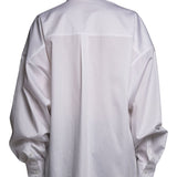 Brandon Maxwell Harey Boyfriend Shirt - Vermillion