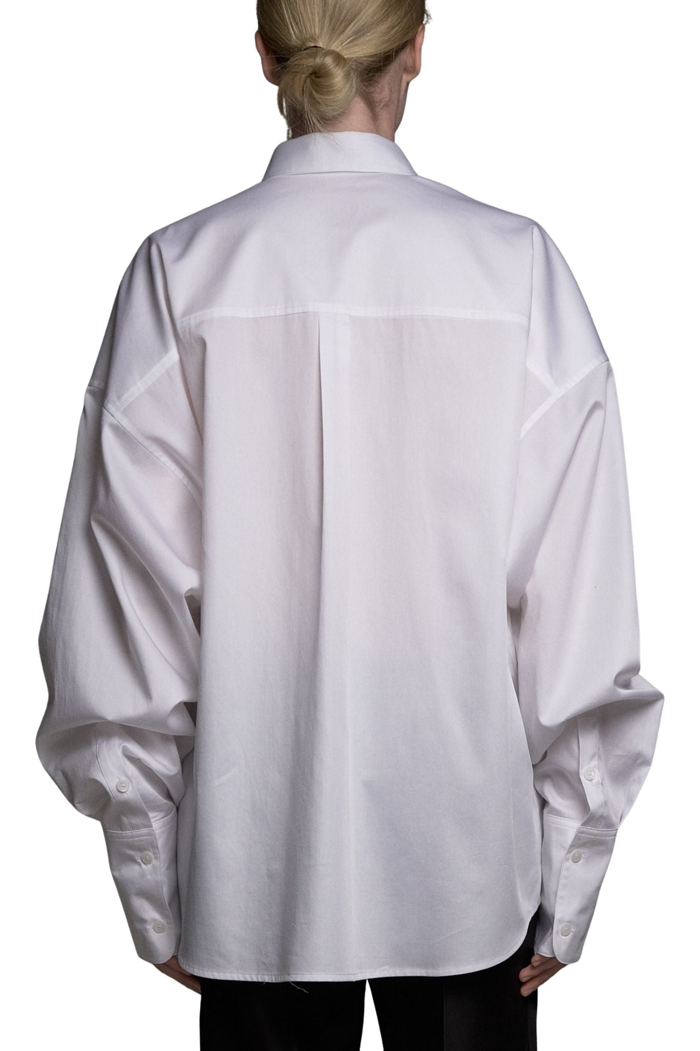 Brandon Maxwell Harey Boyfriend Shirt - Vermillion