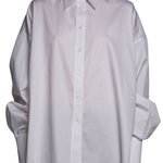 Brandon Maxwell Harey Boyfriend Shirt - Vermillion