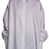 Brandon Maxwell Harey Boyfriend Shirt - Vermillion