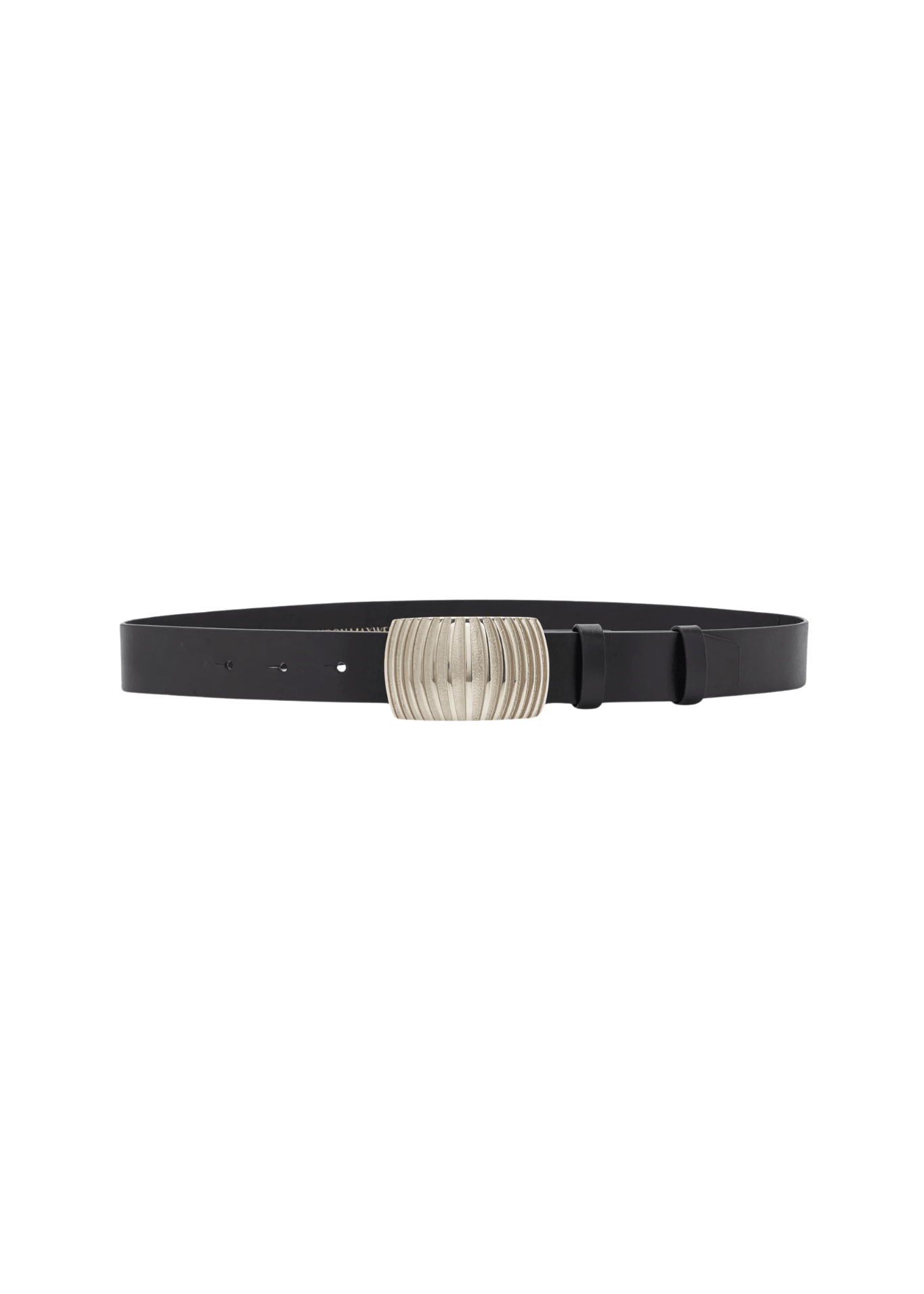 Brandon Maxwell Hollis Belt - Vermillion