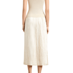 Brandon Maxwell Jett Cashmere Ribbed Tank - Vermillion