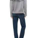 Brandon Maxwell Joanna Classic Crew Neck Knit Sweater - Vermillion