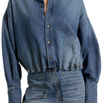 Brandon Maxwell Leland Shirt - Vermillion