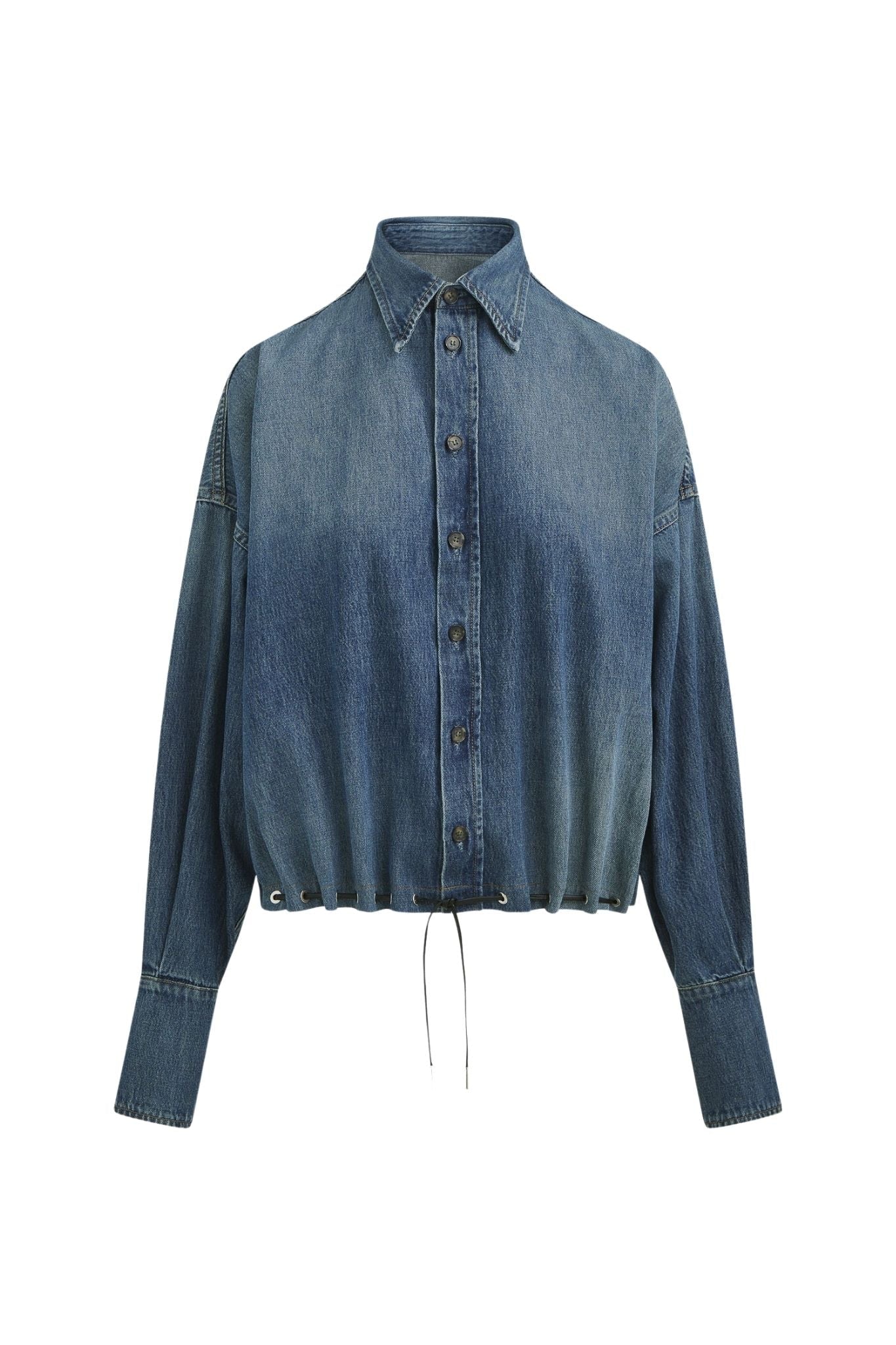 Brandon Maxwell Leland Shirt - Vermillion