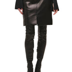 Brandon Maxwell Lex Classic Pencil Skirt w/ Belt Loops - Vermillion