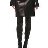 Brandon Maxwell Lex Classic Pencil Skirt w/ Belt Loops - Vermillion