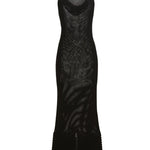 Brandon Maxwell Lou Lou Knit Dress - Vermillion