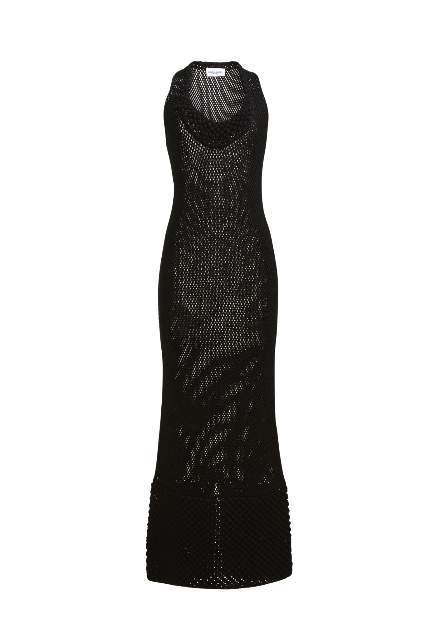 Brandon Maxwell Lou Lou Knit Dress - Vermillion