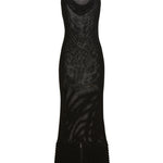 Brandon Maxwell Lou Lou Knit Dress - Vermillion
