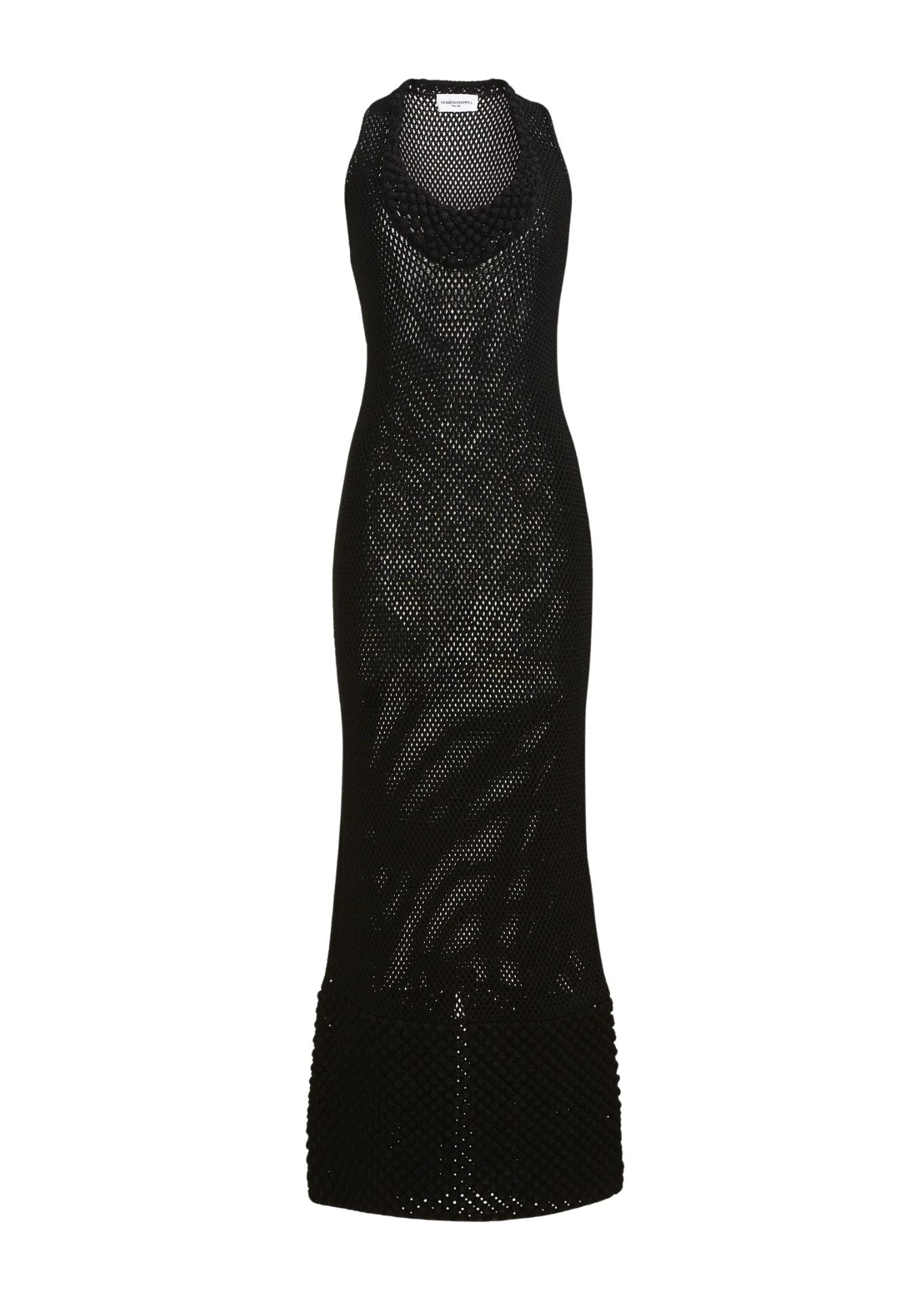 Brandon Maxwell Lou Lou Knit Dress - Vermillion