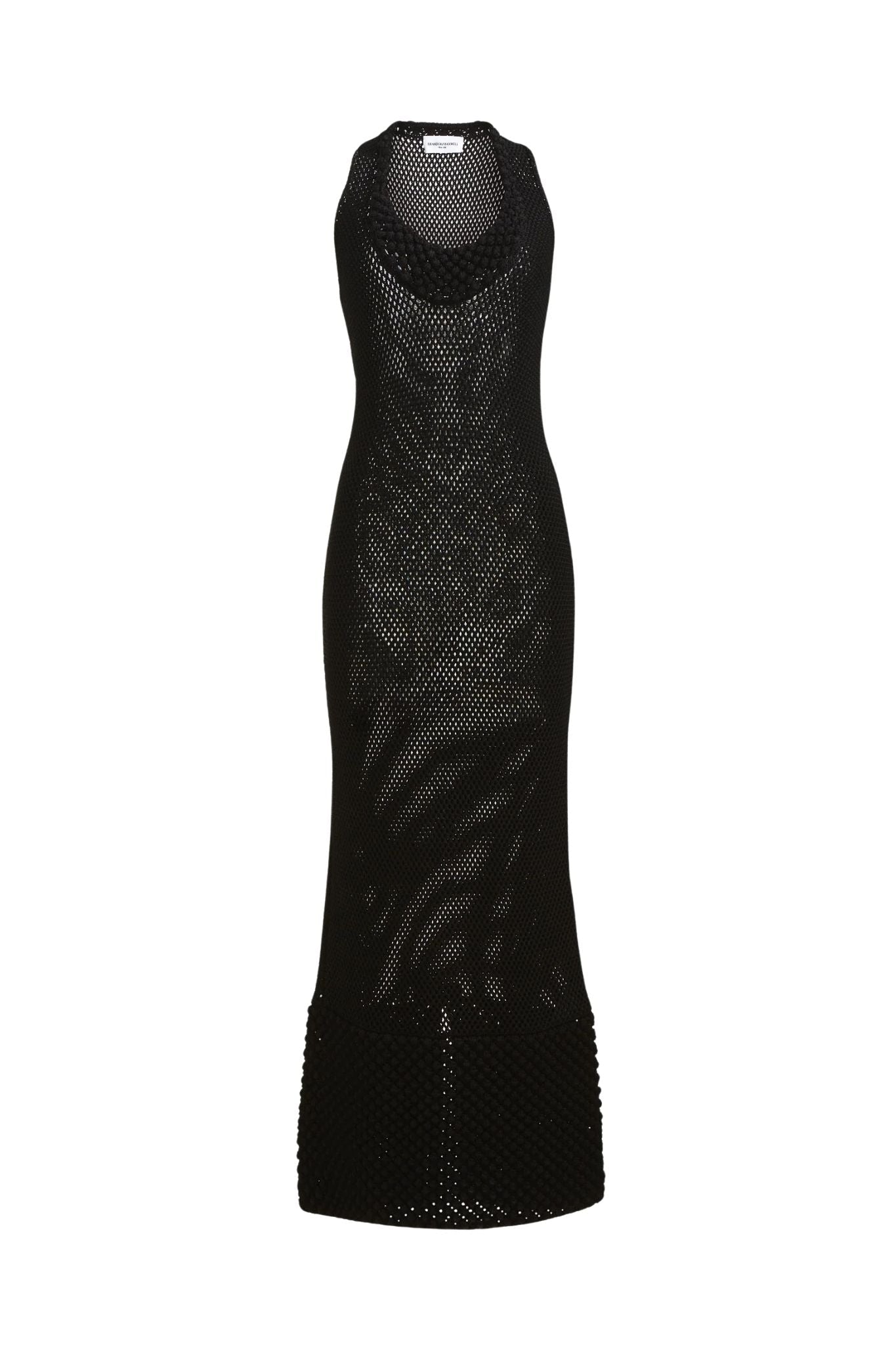Brandon Maxwell Lou Lou Knit Dress - Vermillion