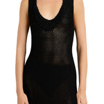 Brandon Maxwell Lou Lou Knit Dress - Vermillion