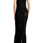 Brandon Maxwell Lou Lou Knit Dress - Vermillion