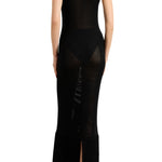 Brandon Maxwell Lou Lou Knit Dress - Vermillion