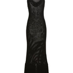 Brandon Maxwell Lou Lou Knit Dress - Vermillion