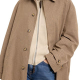 Brandon Maxwell Quinn Driving Coat - Vermillion